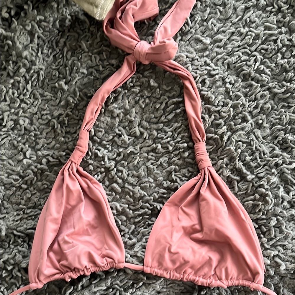 Monday Swimwear rose Tulum top